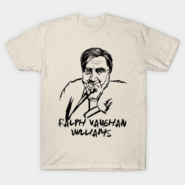 Ralph Vaughan Williams T-Shirt by Erena Samohai